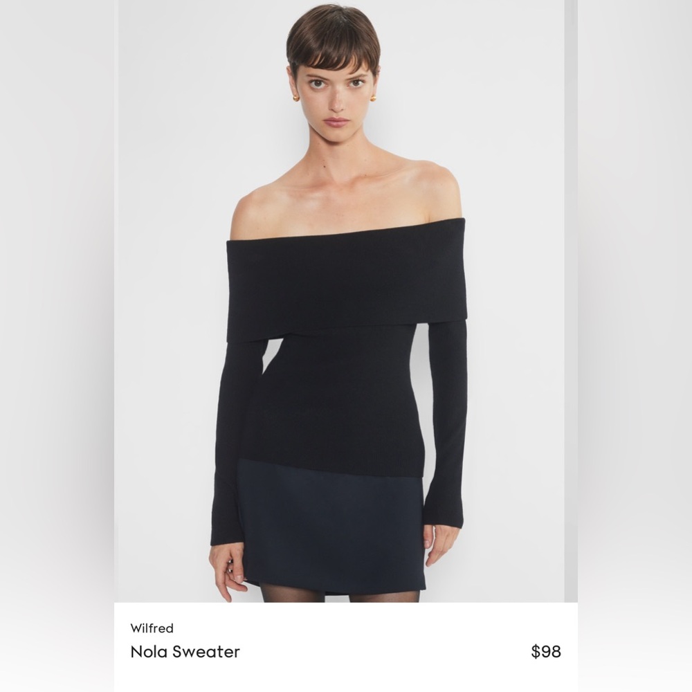 Aritzia Wilfred Nola Sweater